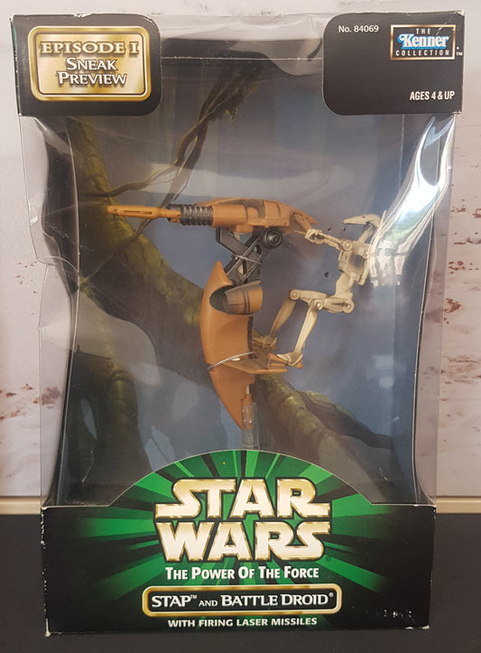 Star Wars Figure - Stap and Battledroid *Box Damaged*