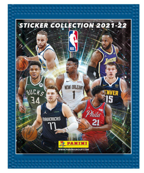 2021/22 NBA – Stickers and Card Collection Pack